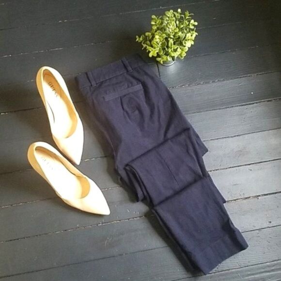 🌼 J.crew cropped dress pants - Picture 1 of 8